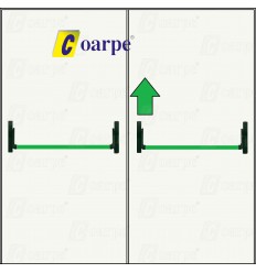 Puerta cortafuegos doble hoja 1200 Ei2 60 C5 RF 60