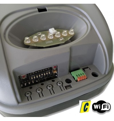 Motor de caña para puertas Seccionales/ Basculantes PASSAGE 800N Wifi Integrado daspi
