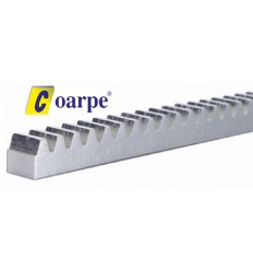 Cremallera Soldada de Acero Zincado 20x20x2000