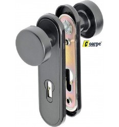 Maneta Ei Placa Pomo con boca-llave