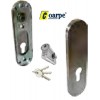 Maneta Ei Placa Pomo con boca-llave+ cilindro