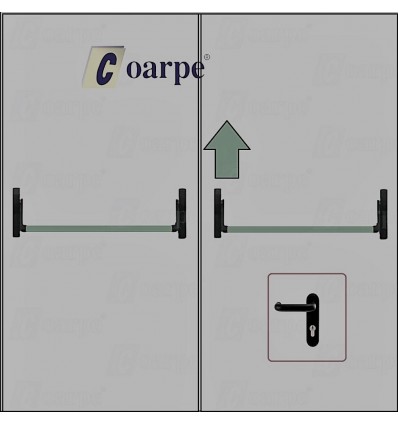 Puerta Cortafuegos EI2 60 (RF 60) con barra antipánico - Compra Online