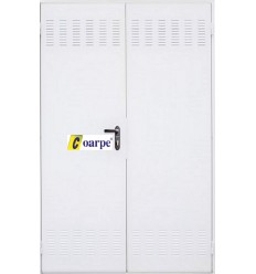 Puerta multiusos 2 hojas 1350x2100 con ventilación