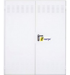 Puerta multiusos 2 hojas con ventilación