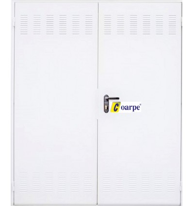 Puerta multiusos 2 hojas con ventilación