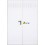 Puerta multiusos 2 hojas 1450x2100 con ventilación