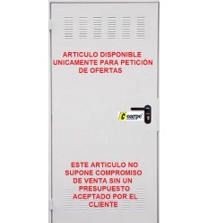 Puerta multiusos auxiliar de trastero con ventilación ROPER