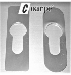 Escudo, embellecedor, cilindro, europeo CISA