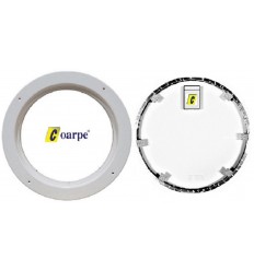 Ojo de Buey cortafuegos Ei₂ 60, RF60, acero inox. Luz 220 mm.