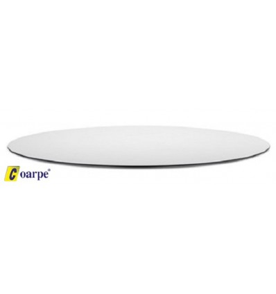 Ojo de buey para-llamas 250mm prelacado en blanco
