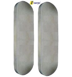 Cremallera acero zincado