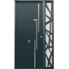 Puerta de Seguridad CAMELIA  FM RAL 7016 CON FIJO LATERAL THT