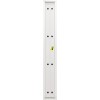 Puerta de Seguridad 1150 RÚSTICA CLAVOS CON FIJO LATERAL  BLANCA THT