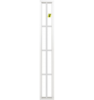 Lateral, Modelo, Doble separador, puertas de seguridad, Coarpe