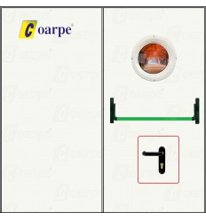 Puertas cortafuegos metálicas doble hoja
