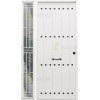 Puerta de Seguridad 1150 RÚSTICA CLAVOS CON FIJO LATERAL  BLANCA THT