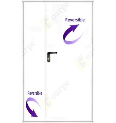 Puerta multiusos 2 hojas 1350x2100 con ventilación