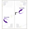 Puerta multiusos 2 hojas 1350x2100 con ventilación
