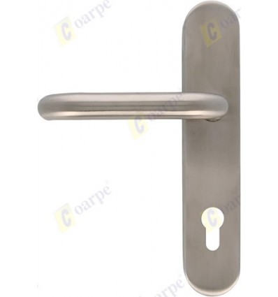 Maneta Ei Placa Pomo con boca-llave+ cilindro