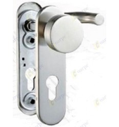 Maneta Ei Placa Pomo con boca-llave+ cilindro