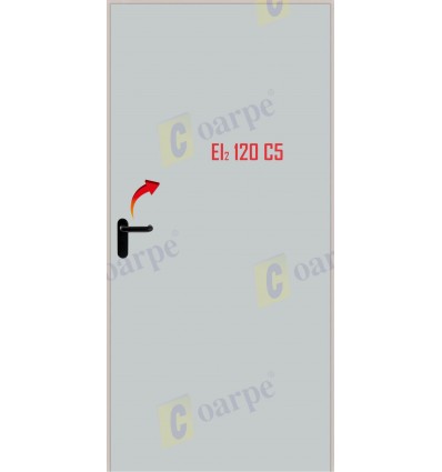 Puerta cortafuegos reversible 990x2060 Ei2 120 C5