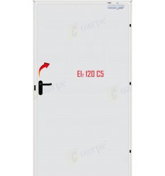 Puerta cortafuegos Ei₂ 120 C5 1000x2050 gris