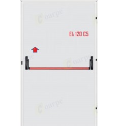 Puerta cortafuegos Ei₂ 120 C5 1200x2050 blanco