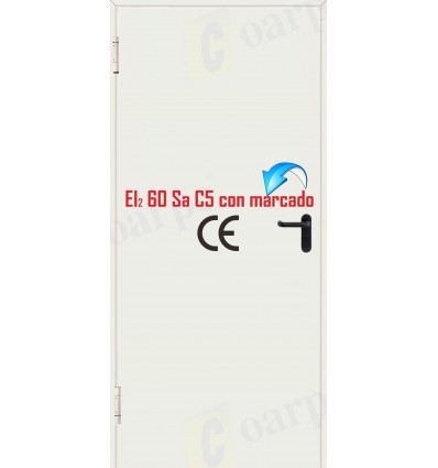 Puerta Cortafuegos Ei₂  60 Sa C5 CE  890*2050 Blanco