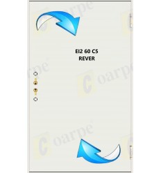 Puerta cortafuegos reversible 990x2060 Ei2 60 C5