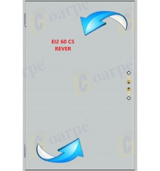 Puerta cortafuegos reversible 990x2060 Ei2 60 C5