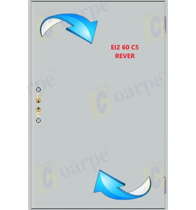 copy of Puerta Cortafuegos Ei2  60 C5 Reversible  800*2060 Gris