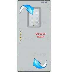Puerta cortafuego reversible 890x2060 Ei2 60 C5