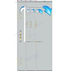 Testata/Marco superior para puertas