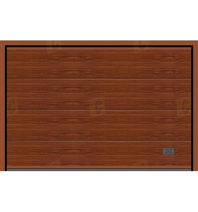 copy of Puerta Seccional - Almofadado Woodgrain Blanco 2.5 x 2 m