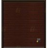 Puerta seccional Canelado Woodgrain