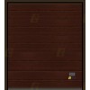 Puerta seccional Canelado Woodgrain