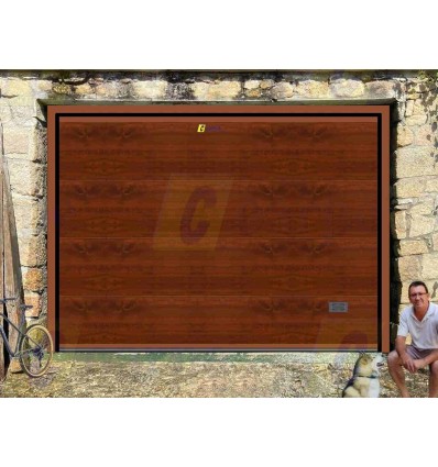 Puerta seccional para garaje