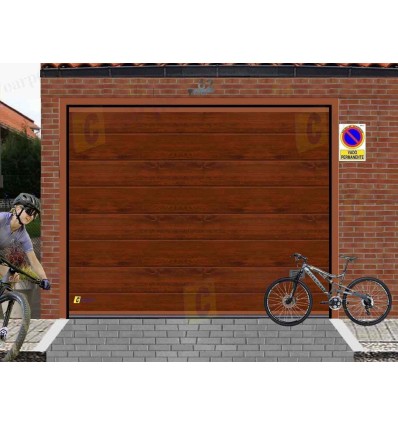 Puertas de garaje seccionales a medida online