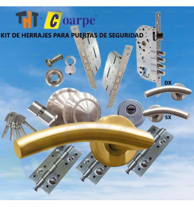 Kit de Herrajes para Puerta de Seguridad SAGA 100 y SAGACOR THT