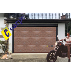 Puerta de Garaje Seccional ACERO CORTEN