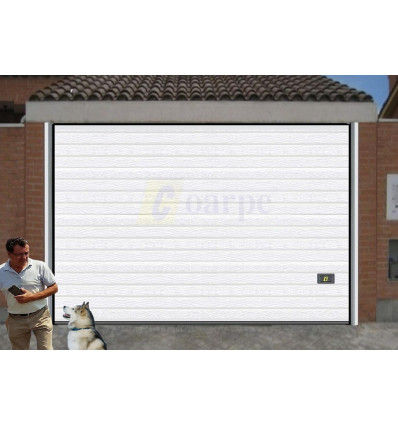Puerta de garaje seccional automática