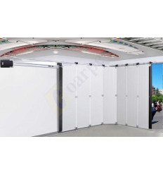 Puertas de cochera a medida, puertas de garaje baratas, puerta de paneles, puerta corredera.