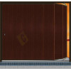 Puerta de Garaje Seccional Corredera Acabado I.Madera