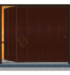 Puertas de cochera a medida, puertas de garaje baratas, puerta de paneles, puerta corredera.