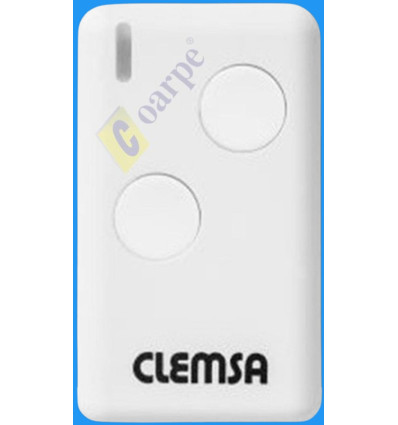 Emisor de mando a distancia Mutan II NR 2 S 433Mhz 2 canales CLEMSA