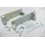 Placa base regulable de aluminio