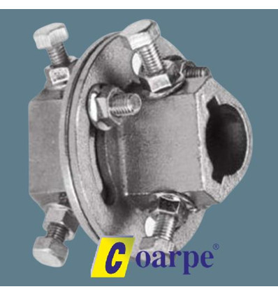 Acoplamiento de eje Puerta Industrial 1"(25,4mm)