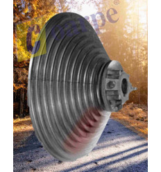 Polea 164 HL / M203-3050 HL para guía sobre elevada