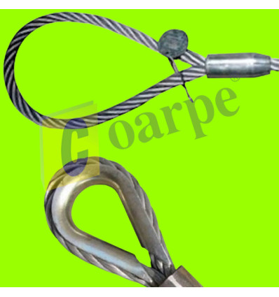 Guardacabo para cable de acero (Pack 12 unidades)