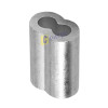 Opresor ovalado para cable de acero (Pack 12 unidades)